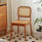 Cerise Solid back side Chair(Set of 2)