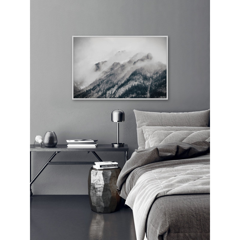 Climb the Mountain 1 Piece Single Picture Frame Painting, 41cm H x 61cm W x 3.81cm D