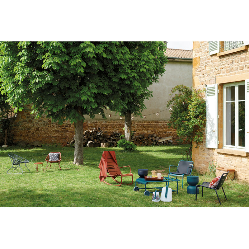 Piapolo Outdoor Side Chair, Acapulco Blue