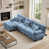 Blue Chenille