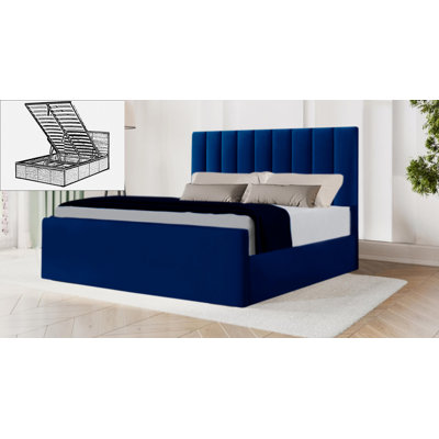 Hampton Upholstered Ottoman Storage Bed
