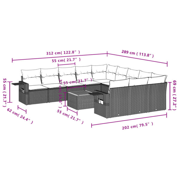 Dimensions du produit