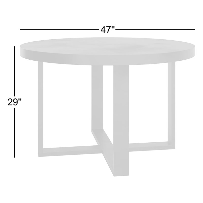 Jedrik Outdoor Round Dining Table