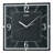 QXA821KRH Wall Clock, Black-1888806149