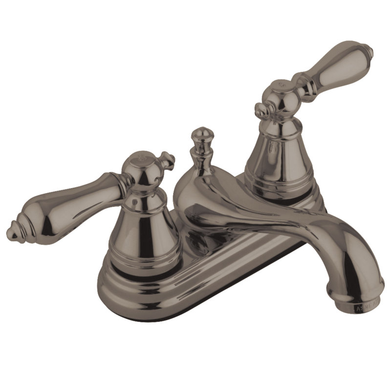 Robinet d'évier de salle de bains de centerset avec le drain instantané d'abs English Classic