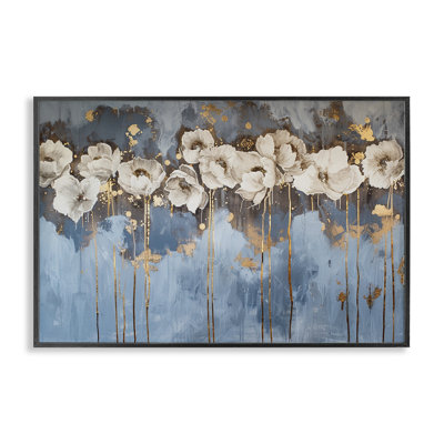 Drip pivoines, estampe numérique par LSR Design Studio