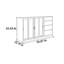Armoire latérale multifonctionnelle simple de style moderne-723084305