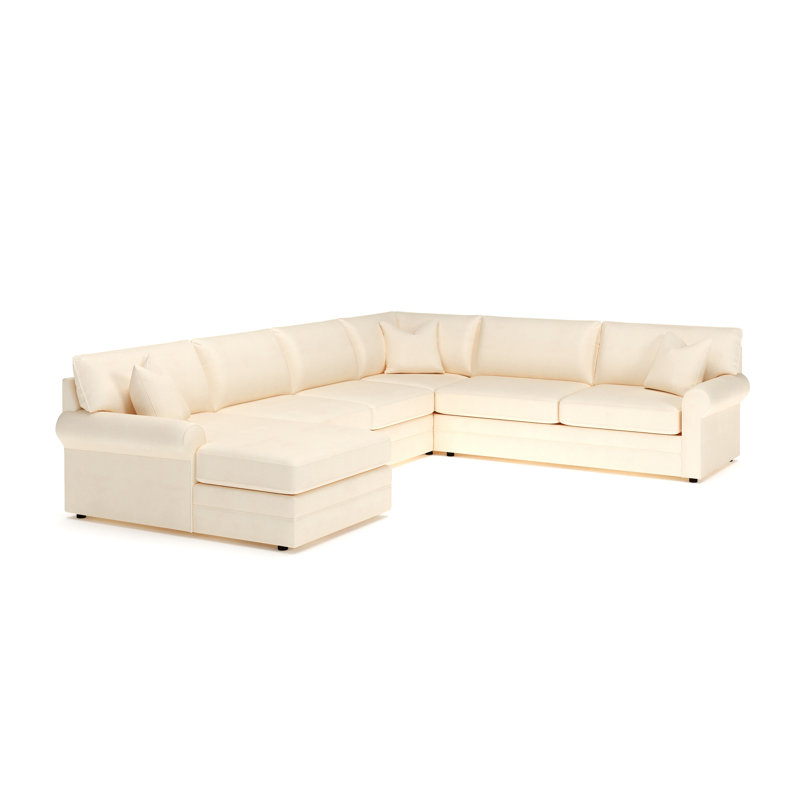 Charlie 4-Piece Sectional, Cruise Adrift, Bayou Natural