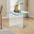 Glass Side Table Small Endtable-749827451