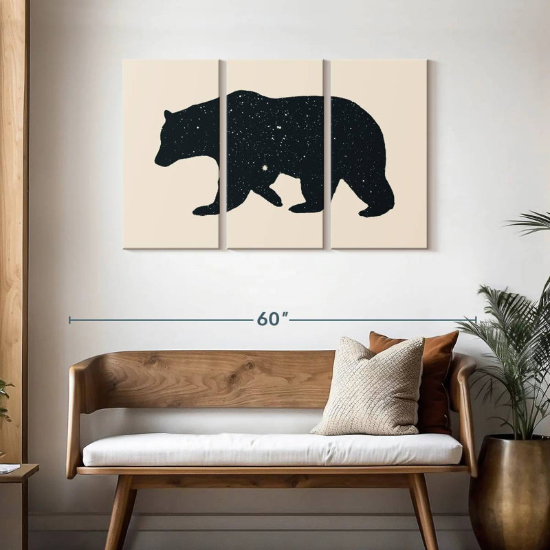 Bar Bear, H 28 po x l 45 po