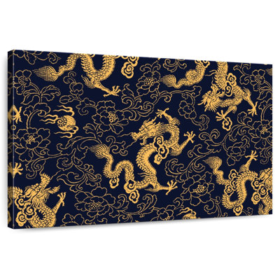 Kerner Oriental Dragons Pattern