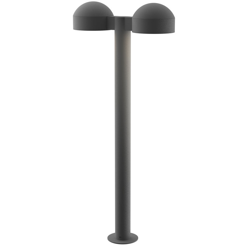 Borne d'éclairage à DEL Reals Line Voltage, Gris, H 29,75 po x l 5 po x P 13,5 po