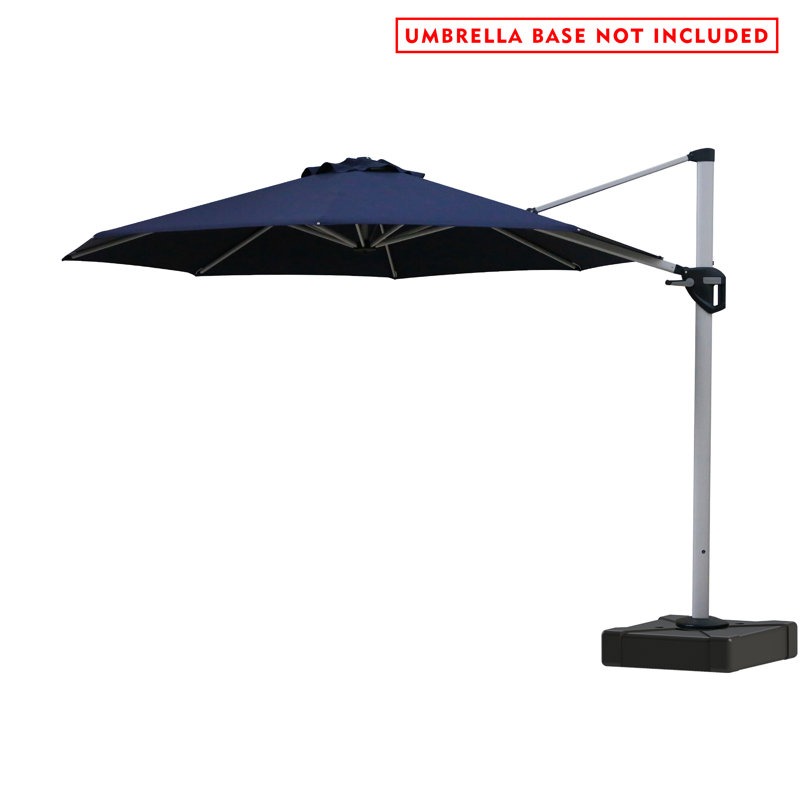 Parasol en porte-à-faux 12', Bleu marine