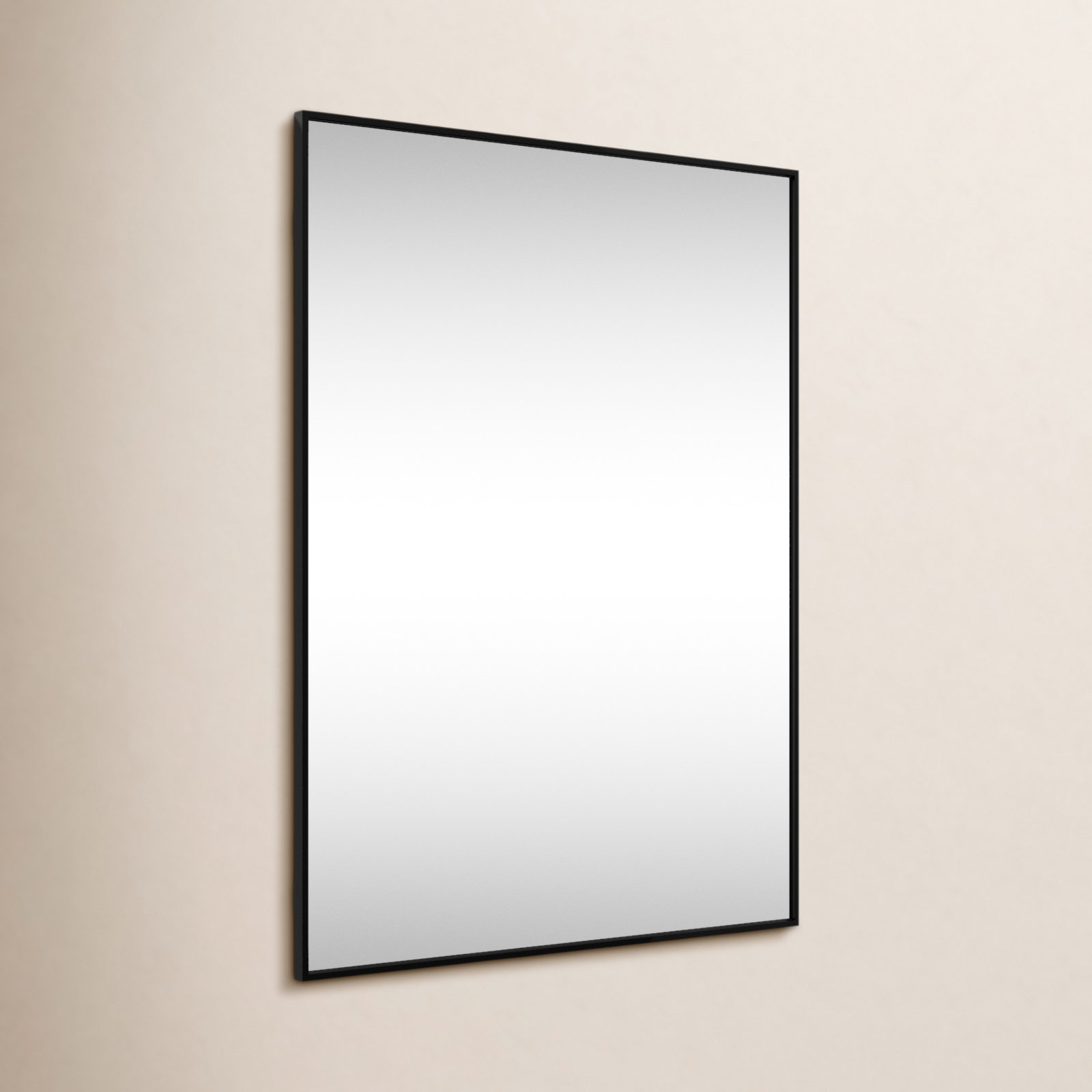 Sabine Accent Mirror, 48" x 36", Black