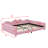 Upholstered Daybed With Cloud-Shaped Backrest-339430096