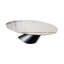 Hamtramck Oval Metal Base Dining Table