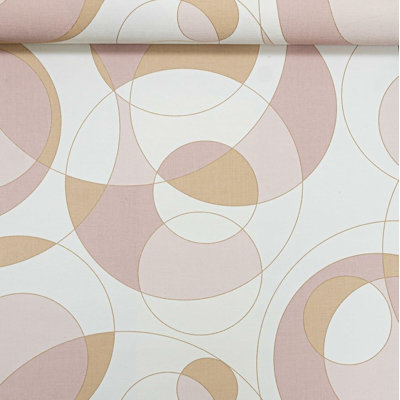 Metalic 10m x 53cm Matte Wallpaper Roll