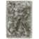Plush Deep Pile Shaggy Silver Rug