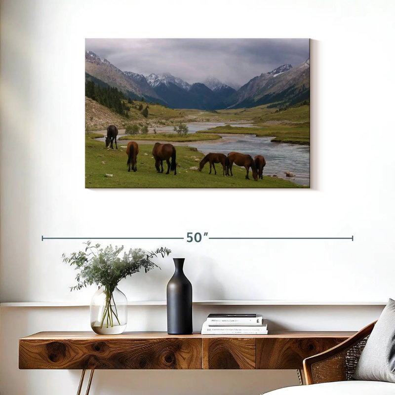 Karakol Horses, 24" H x 36" W