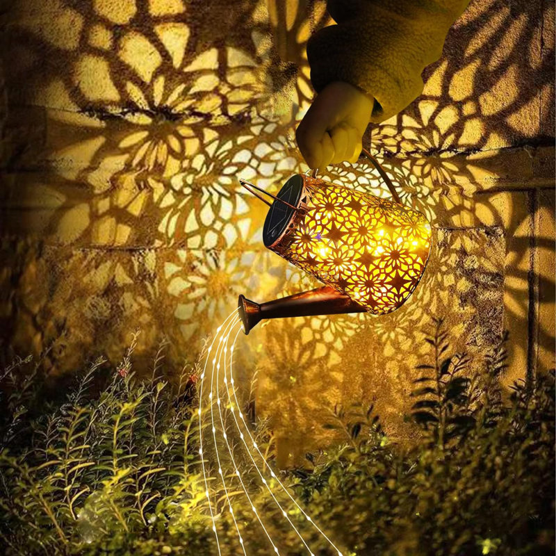 Fairy, Watering Can, Waterfall Lighted Display