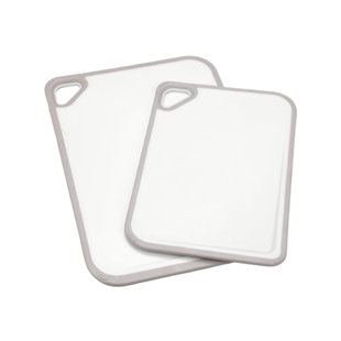 Planches à découper en plastique sans BPA (Ensemble de 2)