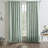Janice Solid Linen Cotton Lined Curtain Panel with Rod Pocket Hidden Back Tabs-333975559-333975556
