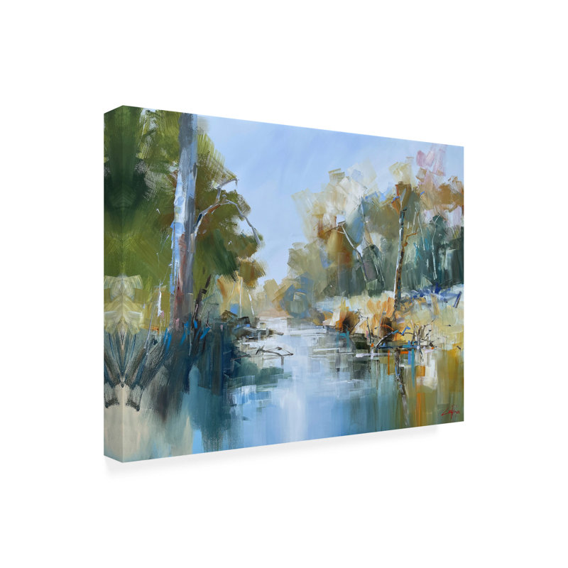 Art sur toile Craig Trewin Penny Creek From The Murray, H 35 po x l 47 po x P 2 po