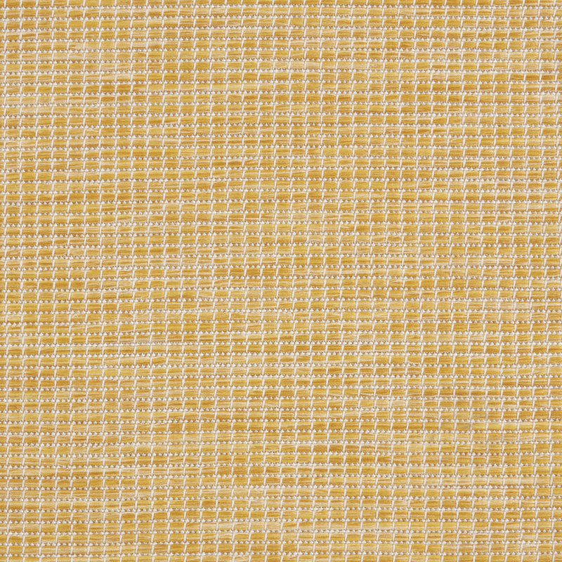 Tapis terre cuite intérieur / extérieur Lillehammer, Rectangle 6 pi x 9 pi, Jaune