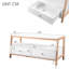 Huerta Four Leg Coffee Table with Storage