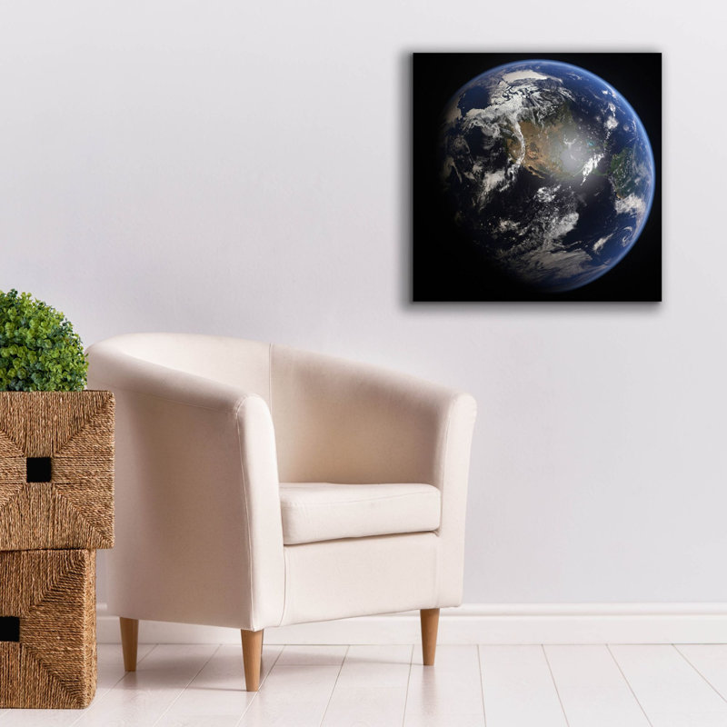 «Earth» par Epic Portfolio, art mural sur toile, H 26 po x l 26 po x P 1,5 po