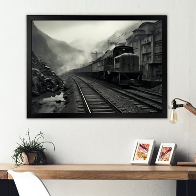 «Comforting Moody Train Journey III», reproduction sur toile