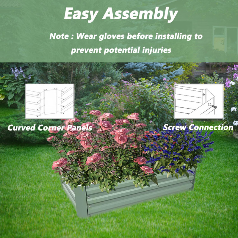 Metal Raised Garden Bed