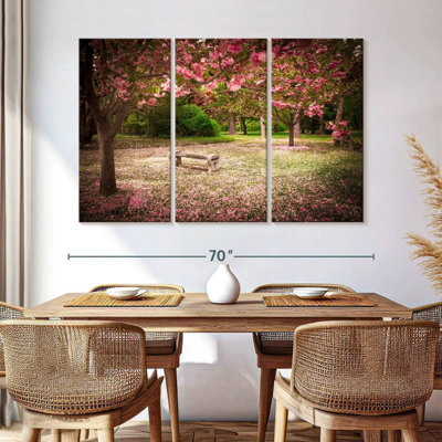 Harnek Cherry Blossoms Garden Bench