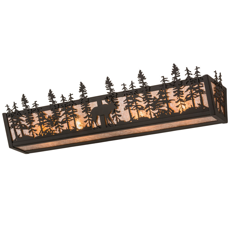 Rustic Lodge 4 - Light Bath Bar