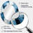 Cubism Blue And White Fight - Blue Modern Oval Wall Mirror-1746500773