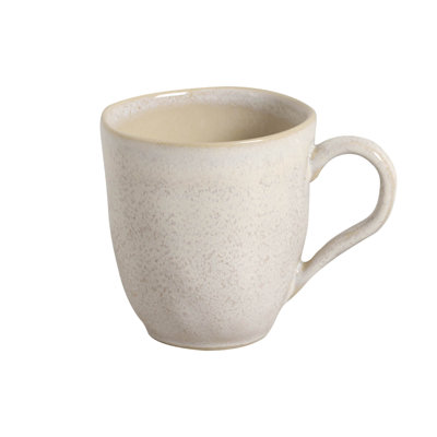 Denim Coffee Mug 9.2 Oz Ceramic Stoneware - Microwave, Oven, and Dishwasher Safe, by Porto Brasil