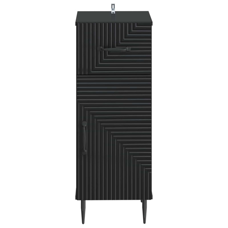Bathroom Cabinet, Black