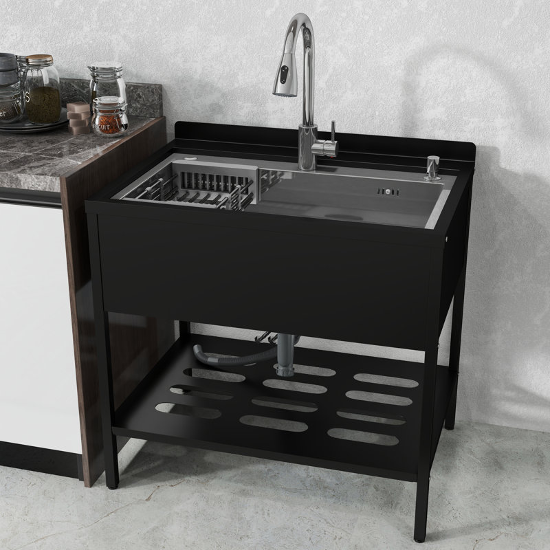 Stainess Steel Single Bowl Utility Sink
