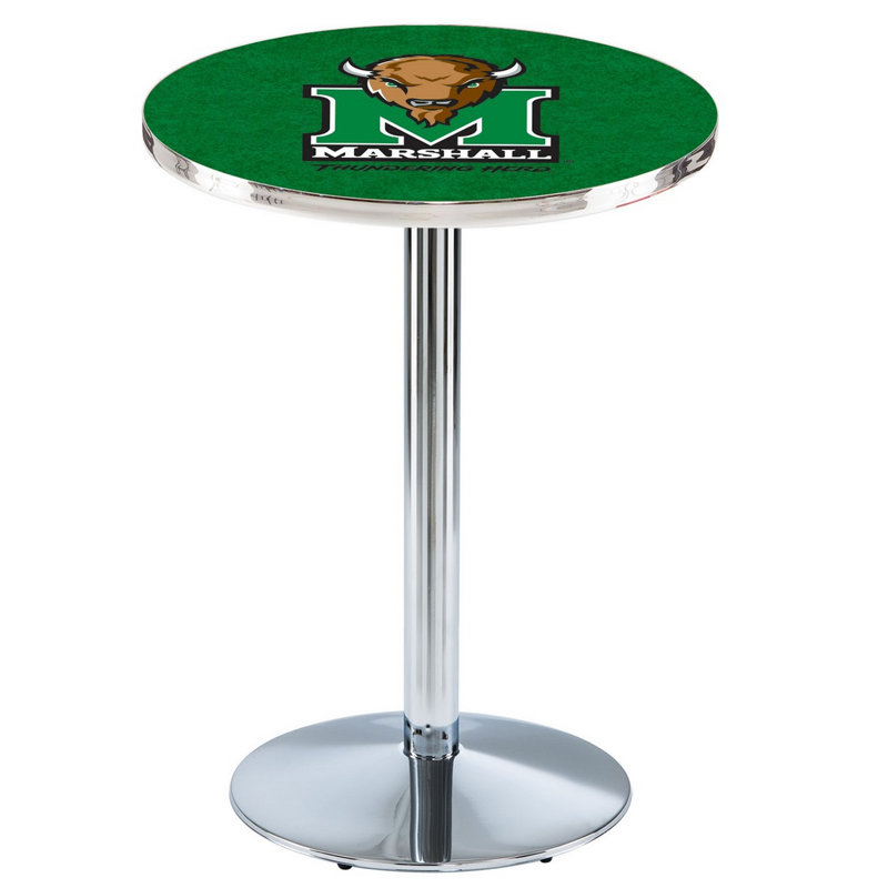Table bistro NCAA, Université Marshall, Chrome