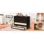 Lit escamotable double avec grands tiroirs, espresso-1915001729