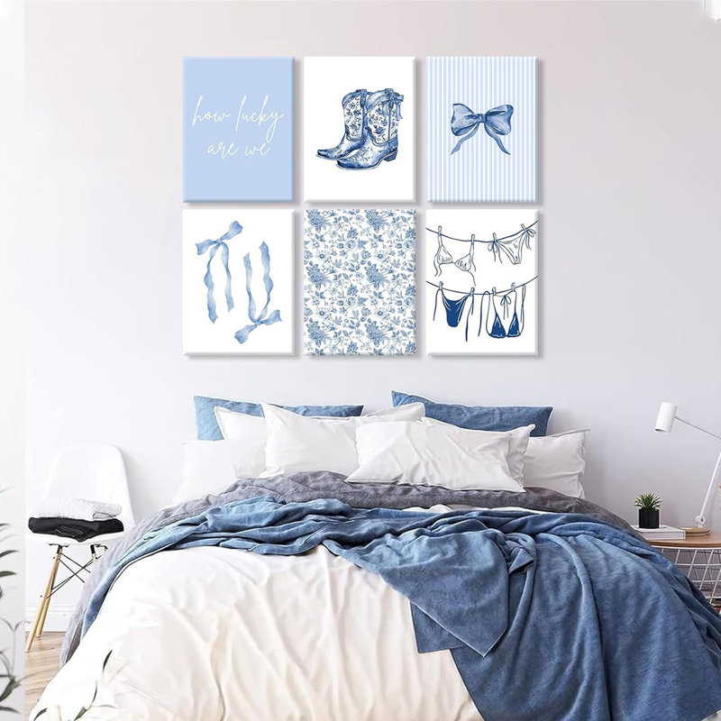 6 Piece Wrapped Canvas Print
