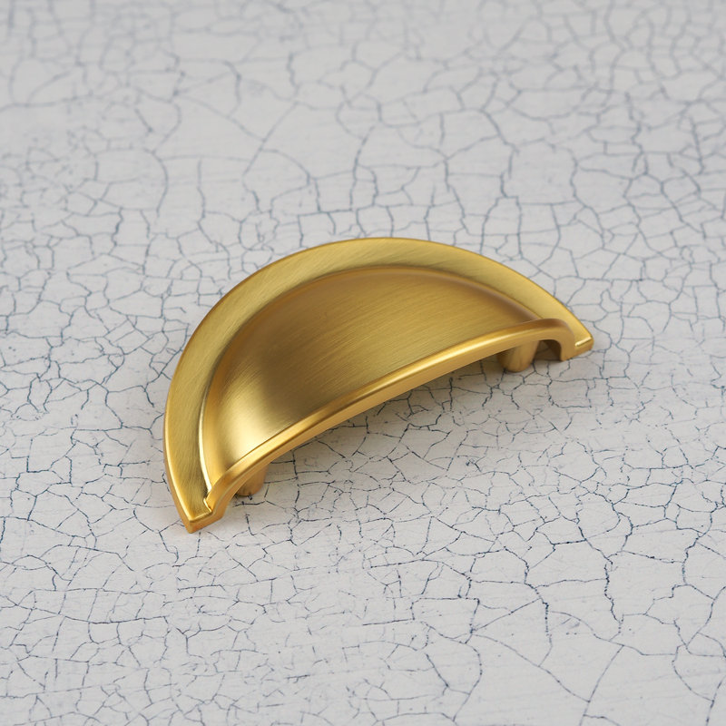64mm Dark Brass Cup Handle