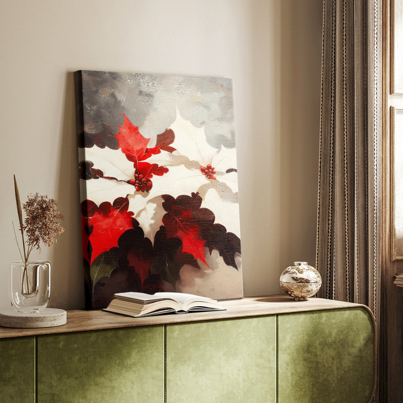 Art des Fêtes de Noël -Série 2-CCccxiv-galerie Cavas personnalisée, H 60 po x l 40 po