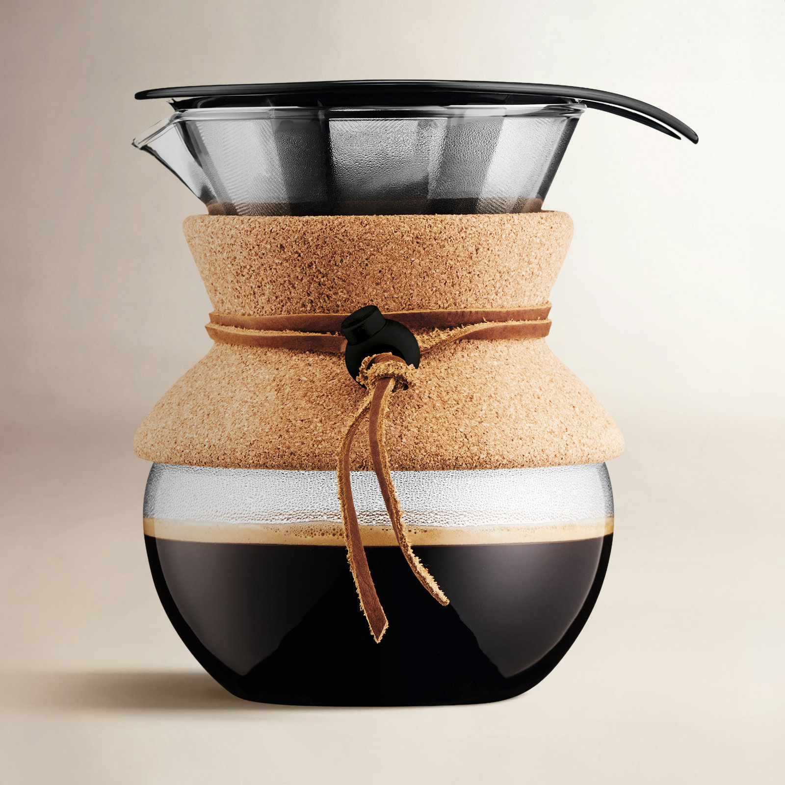 Bodum Pour Over Coffee Maker, 2 Cup, Brown