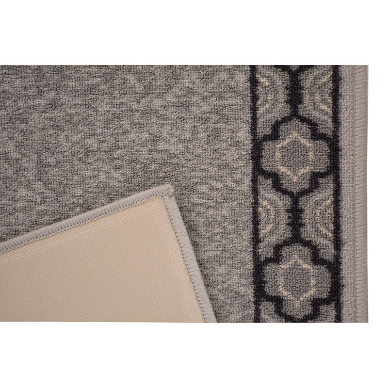 Tapis de couloir à poils courts et antidérapant Trellis