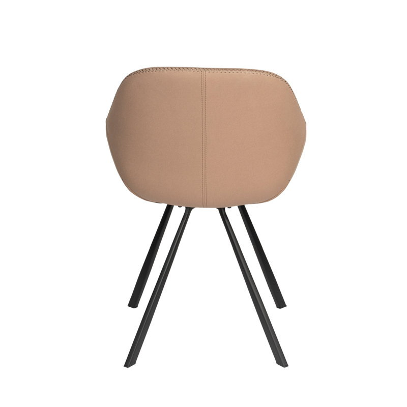 Wakefield Upholstered Dining Chair, Beige/Brown