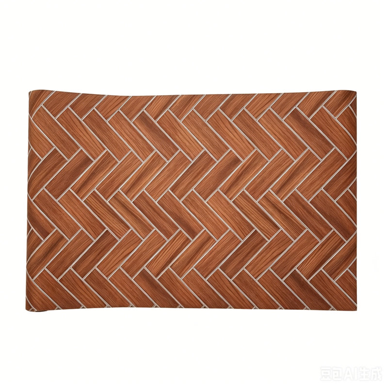 Self-adhesive Wood Grain PVC Flooring