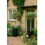 Steph Tall Round Plant Pot, Contemporary Concrete Effect Tall Planter, Round Indoor and Outdoor Vase Planter with Drainage Hole-1277198991-1277198977