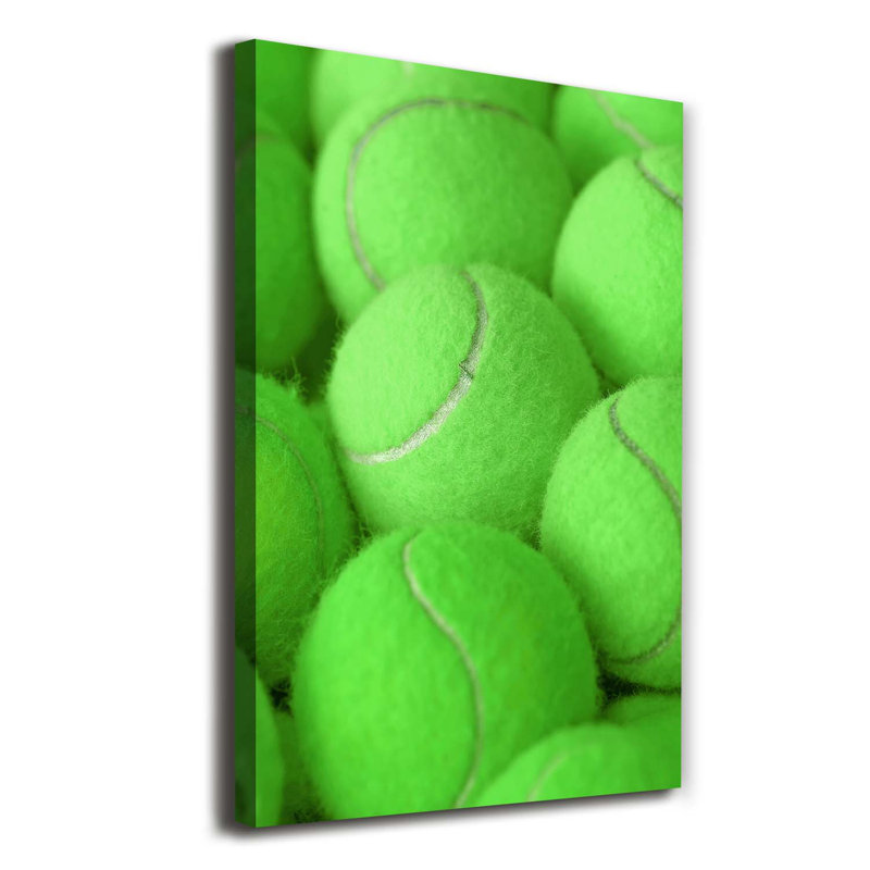 Tennis Balls - Wrapped Canvas Print