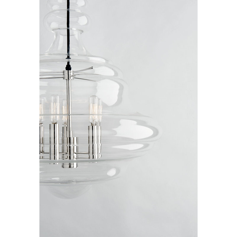 Washington 5 - Light Pendant, Polished Nickel